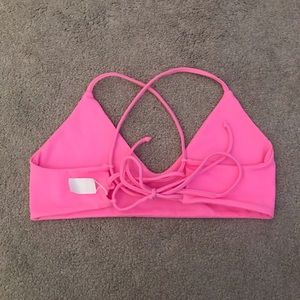 San Lorenzo Bubblegum Pink Bikini Top